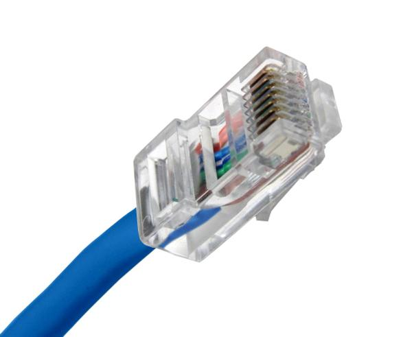 Незащитени неекранирани кабелни кабели CAT6